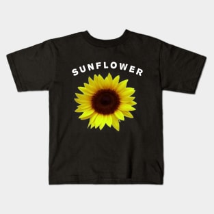 Sunflower lover mask Kids T-Shirt